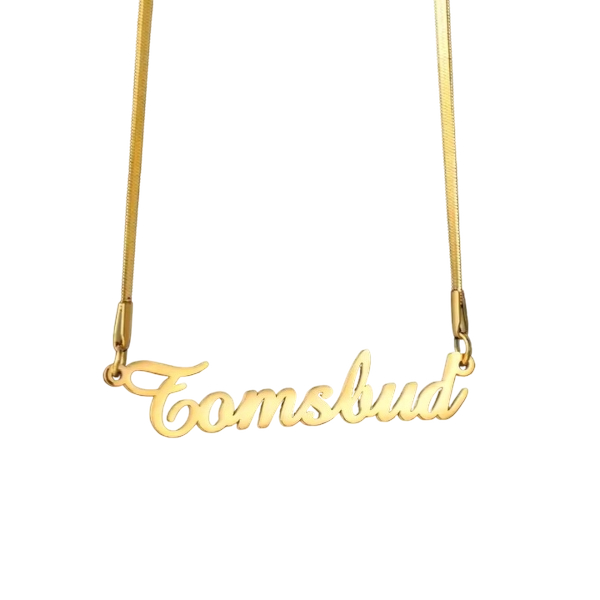 Custom Classic Name Necklace - Velvet Vault Exclusive